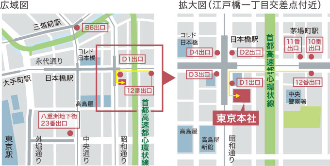 地図広域 地図詳細